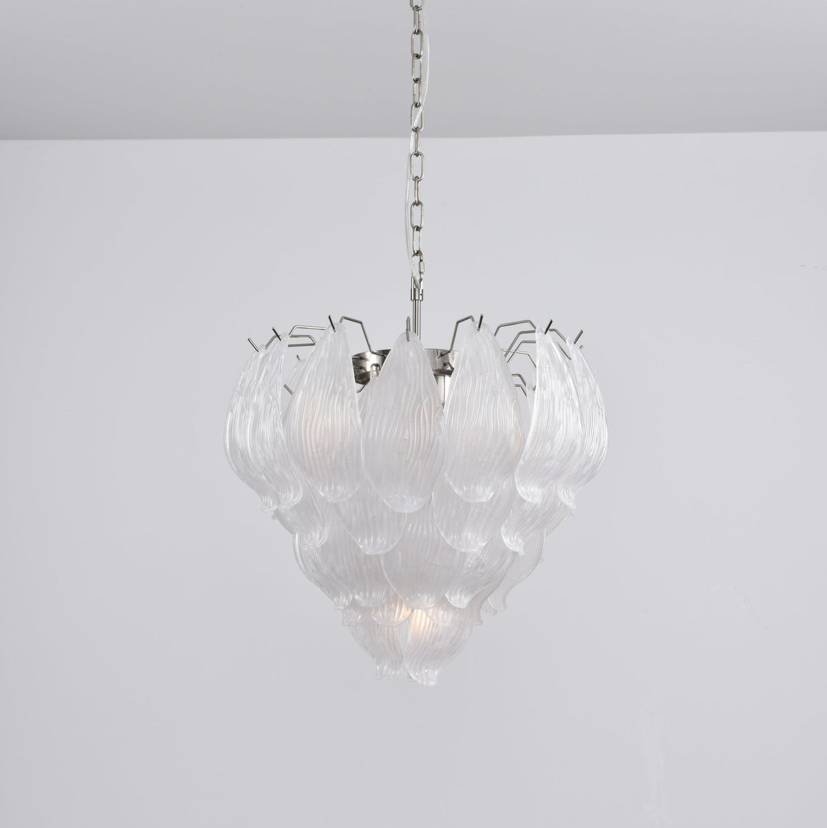 Blown Glass Flower Chandelier — Chandelier | Maison Monashee — view 6