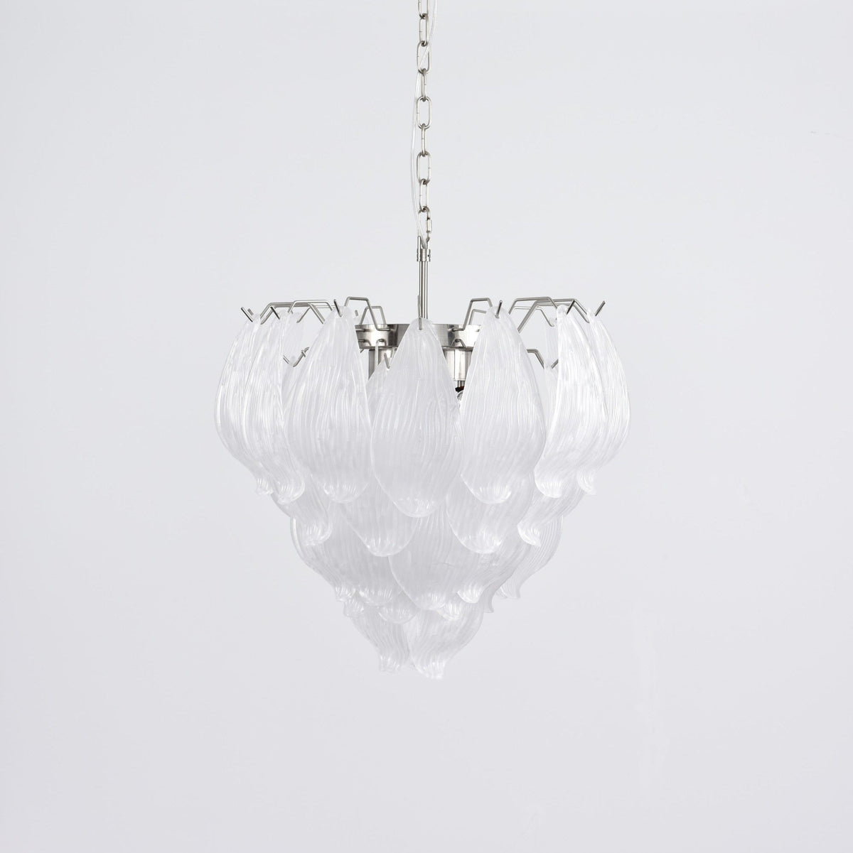 Blown Glass Flower Chandelier — Chandelier | Maison Monashee — view 10