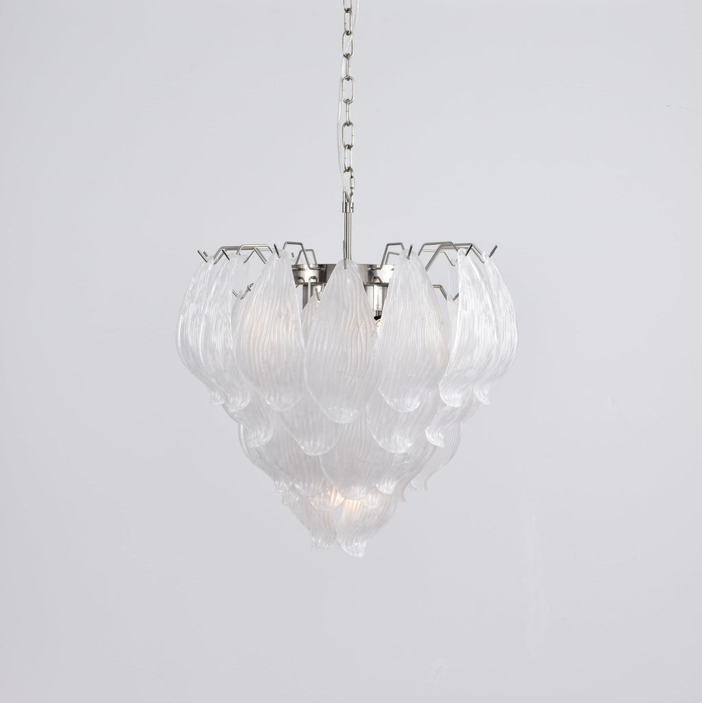 Blown Glass Flower Chandelier — Chandelier | Maison Monashee — view 11