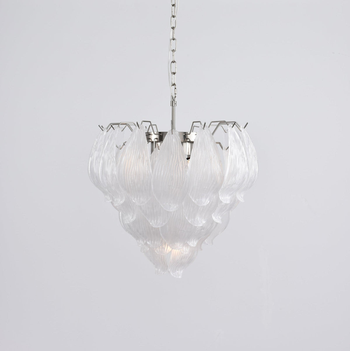 Blown Glass Flower Chandelier — Chandelier | Maison Monashee — view 11