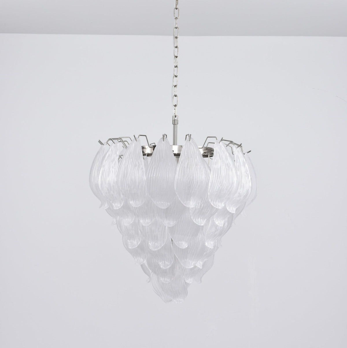 Blown Glass Flower Chandelier — Chandelier | Maison Monashee — view 25