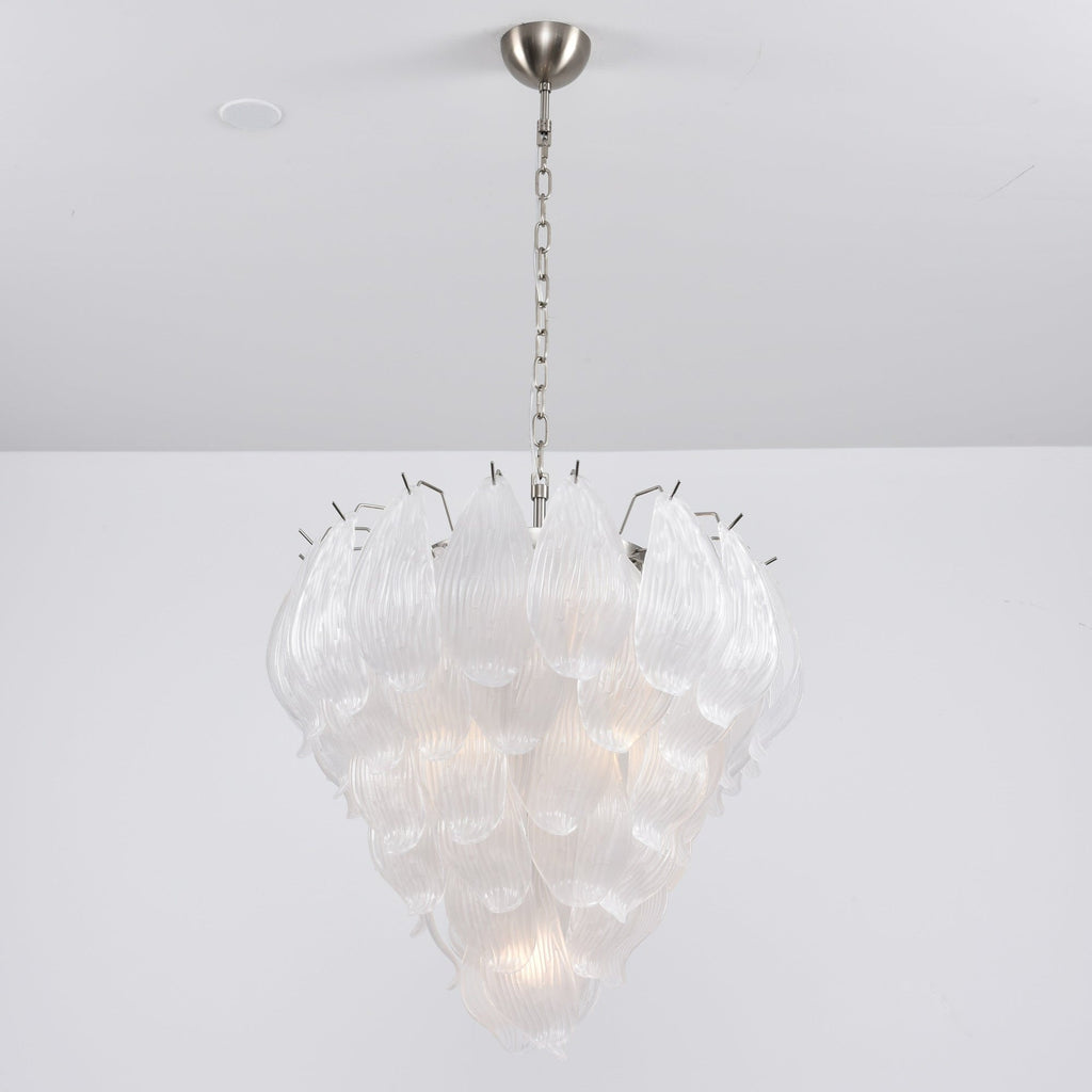 Blown Glass Flower Chandelier — Chandelier | Maison Monashee — view 4