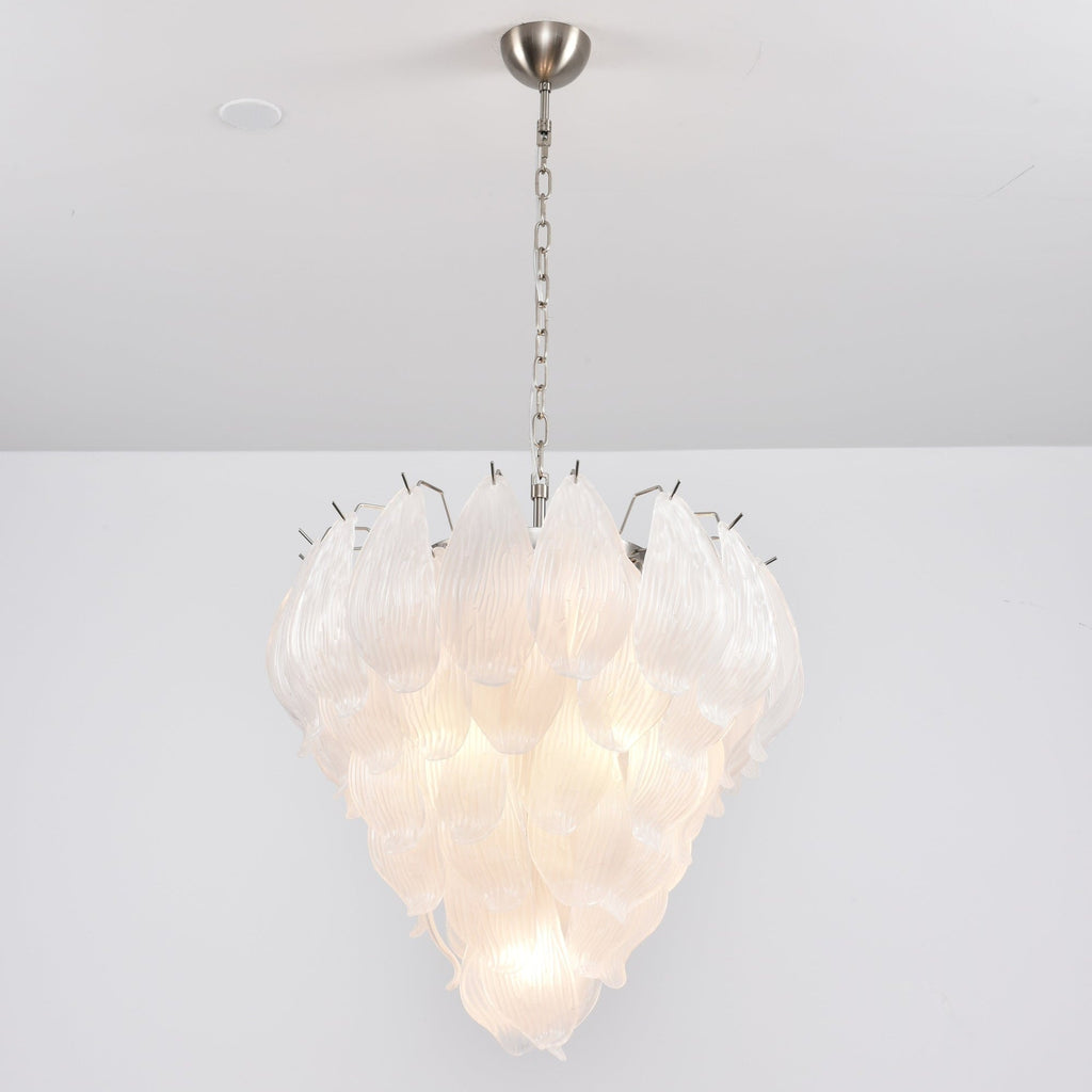 Blown Glass Flower Chandelier — Chandelier | Maison Monashee — view 31