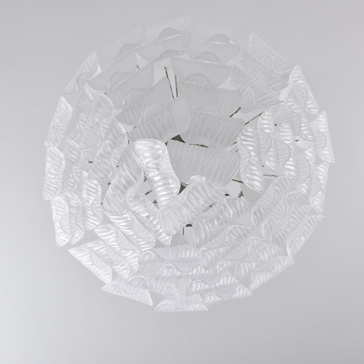 Blown Glass Flower Chandelier — Chandelier | Maison Monashee — view 32