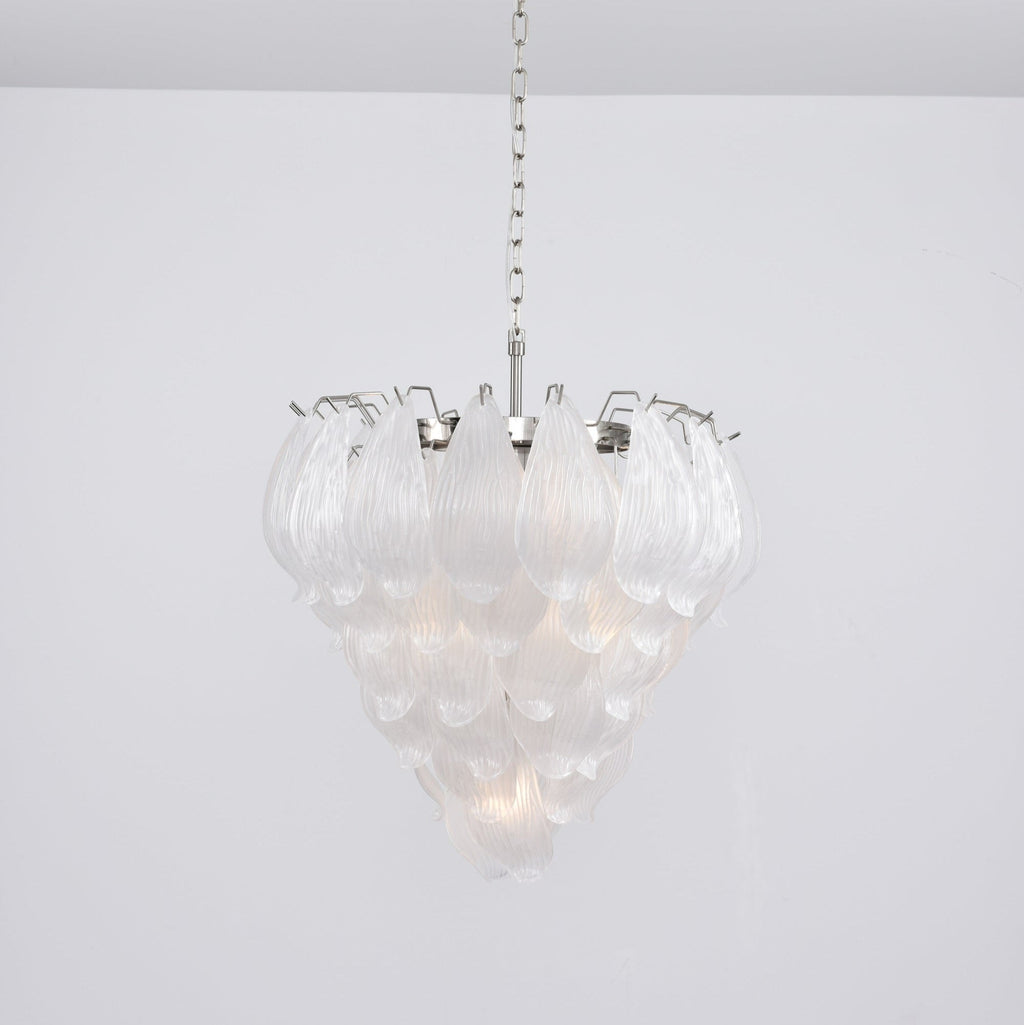 Blown Glass Flower Chandelier — Chandelier | Maison Monashee — view 26