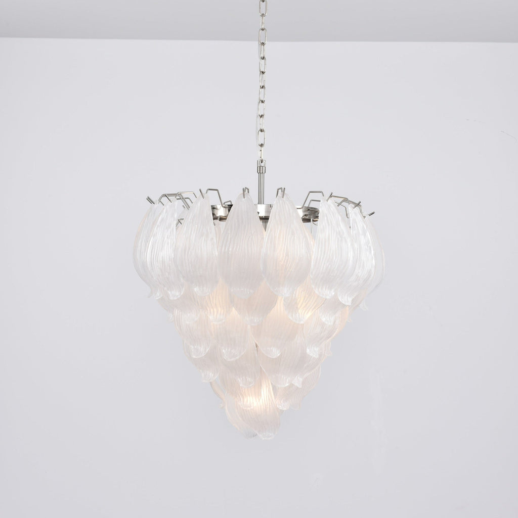 Blown Glass Flower Chandelier — Chandelier | Maison Monashee — view 27