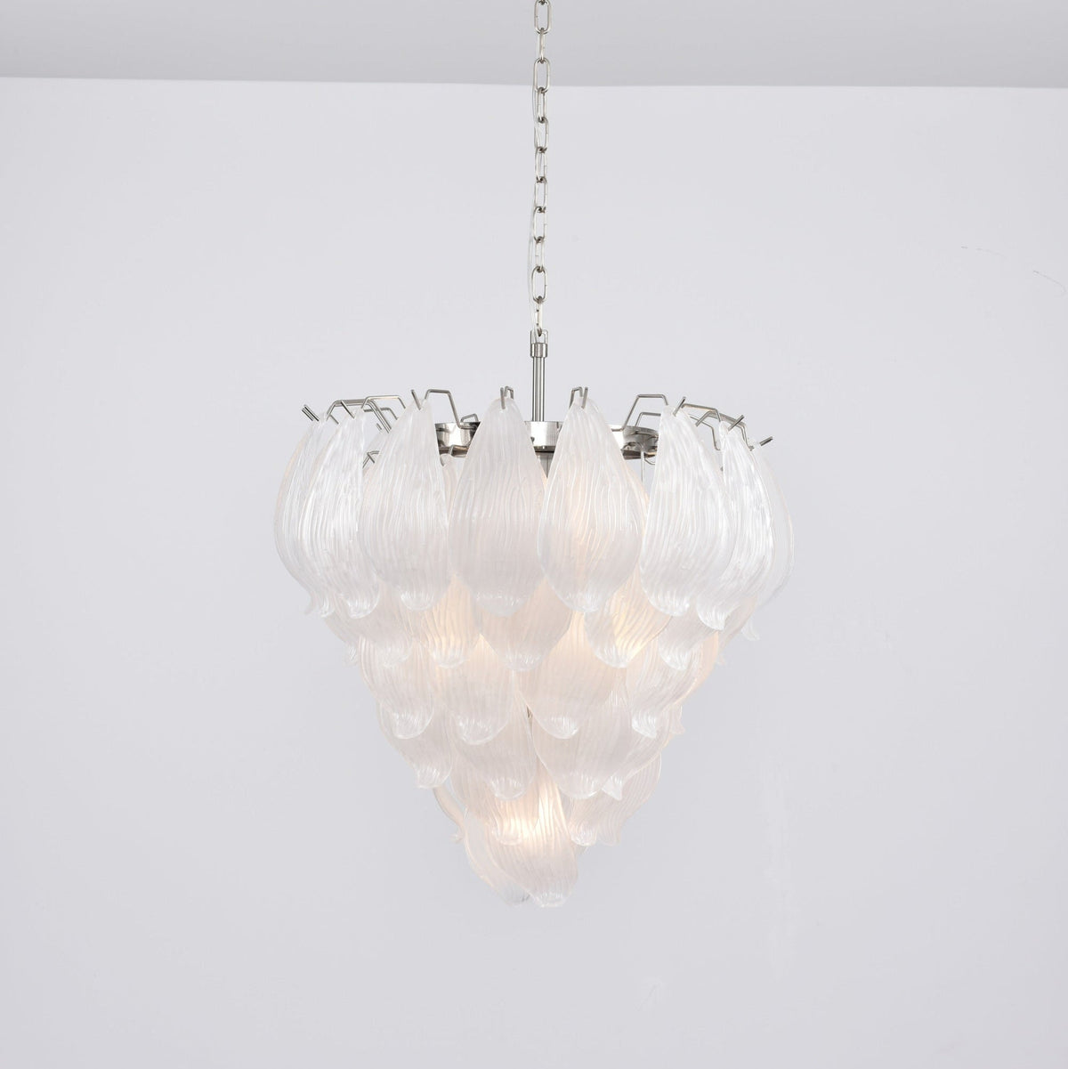 Blown Glass Flower Chandelier — Chandelier | Maison Monashee — view 27