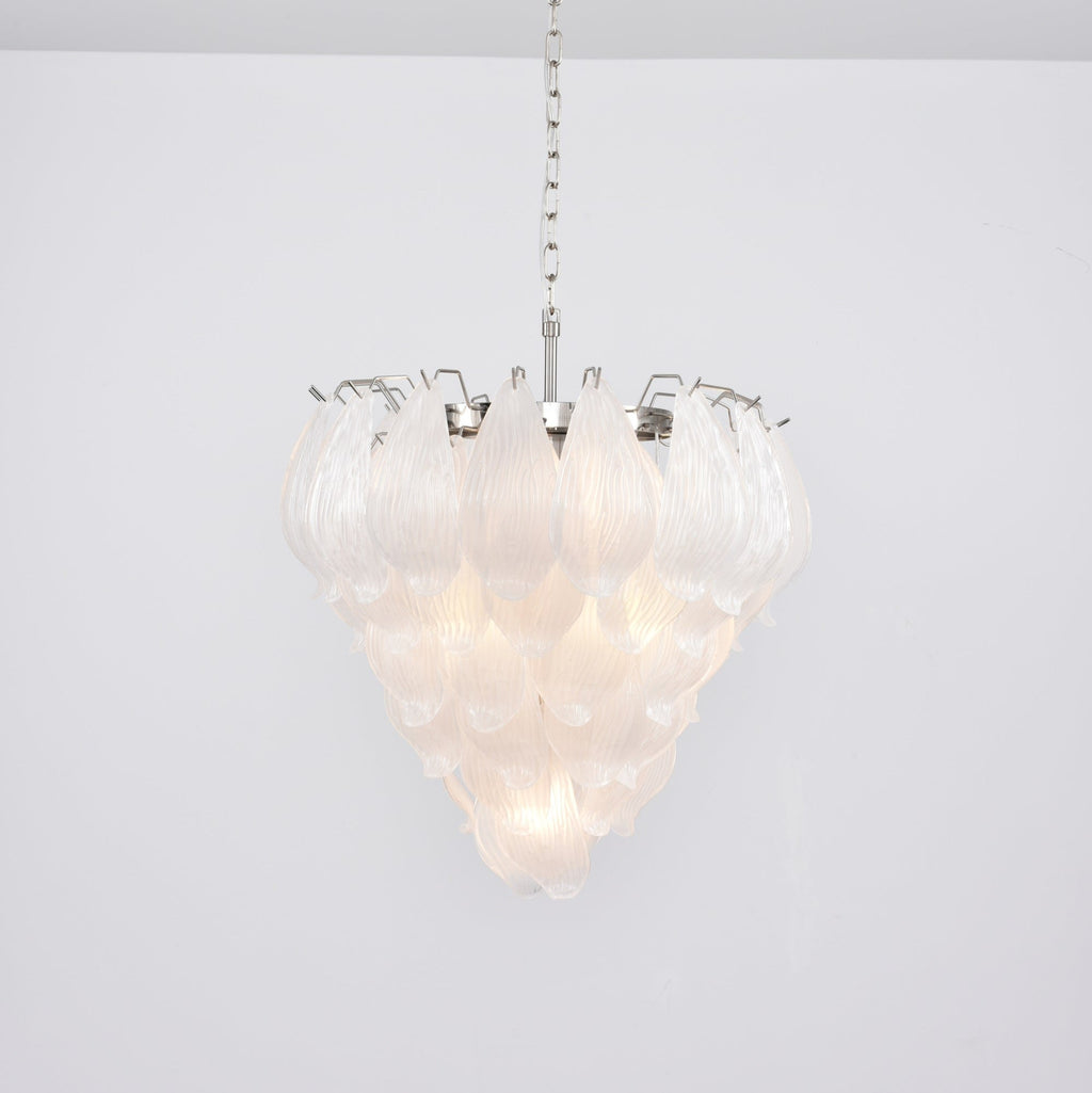 Blown Glass Flower Chandelier — Chandelier | Maison Monashee — view 28