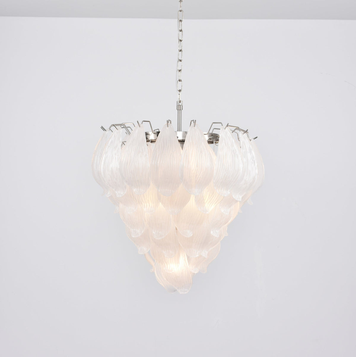 Blown Glass Flower Chandelier — Chandelier | Maison Monashee — view 28