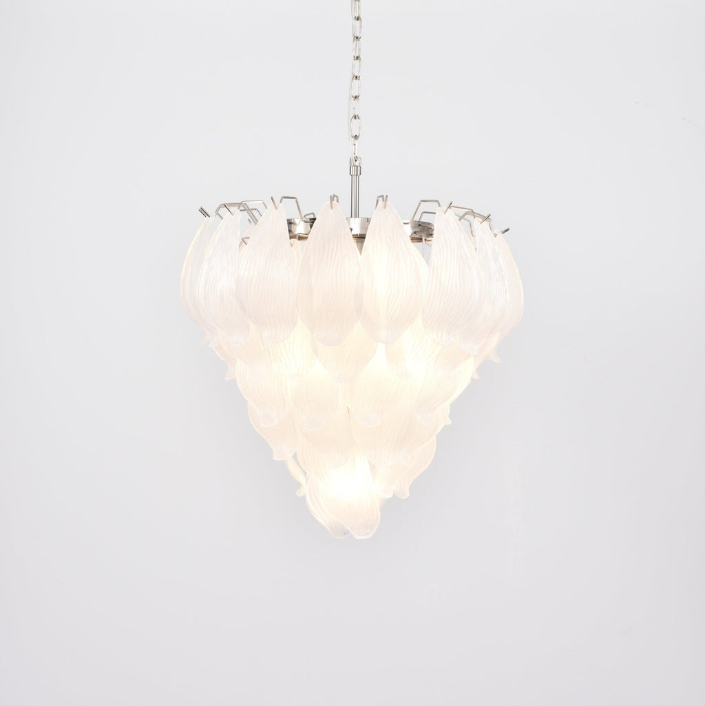 Blown Glass Flower Chandelier — Chandelier | Maison Monashee — view 29