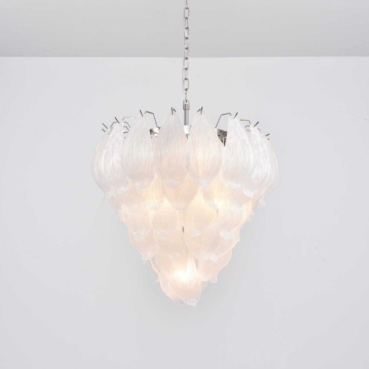 Blown Glass Flower Chandelier — Chandelier | Maison Monashee — view 30