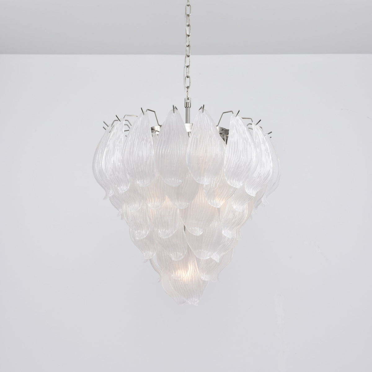 Blown Glass Flower Chandelier — Chandelier | Maison Monashee — view 2