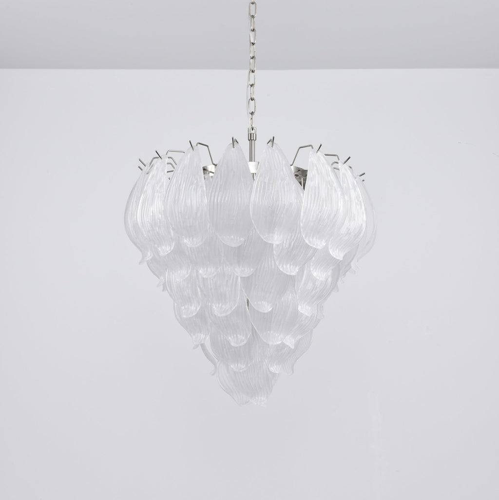Blown Glass Flower Chandelier — Chandelier | Maison Monashee — view 3