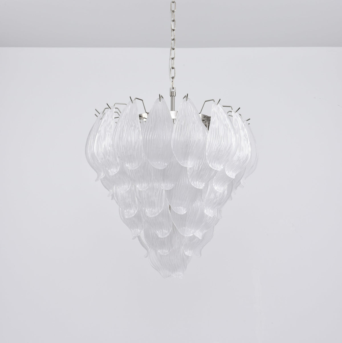 Blown Glass Flower Chandelier — Chandelier | Maison Monashee — view 3