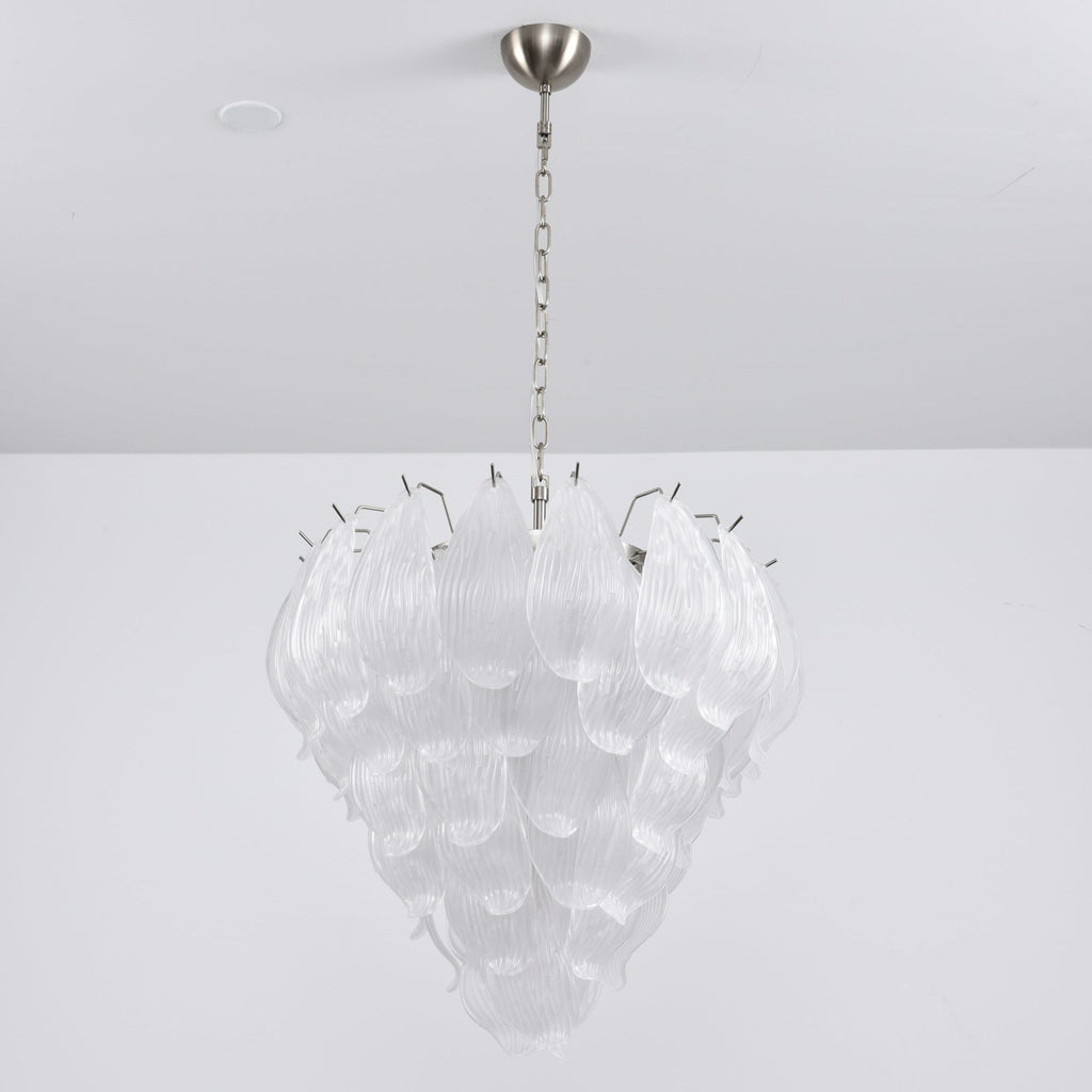 Blown Glass Flower Chandelier — Chandelier | Maison Monashee — view 7