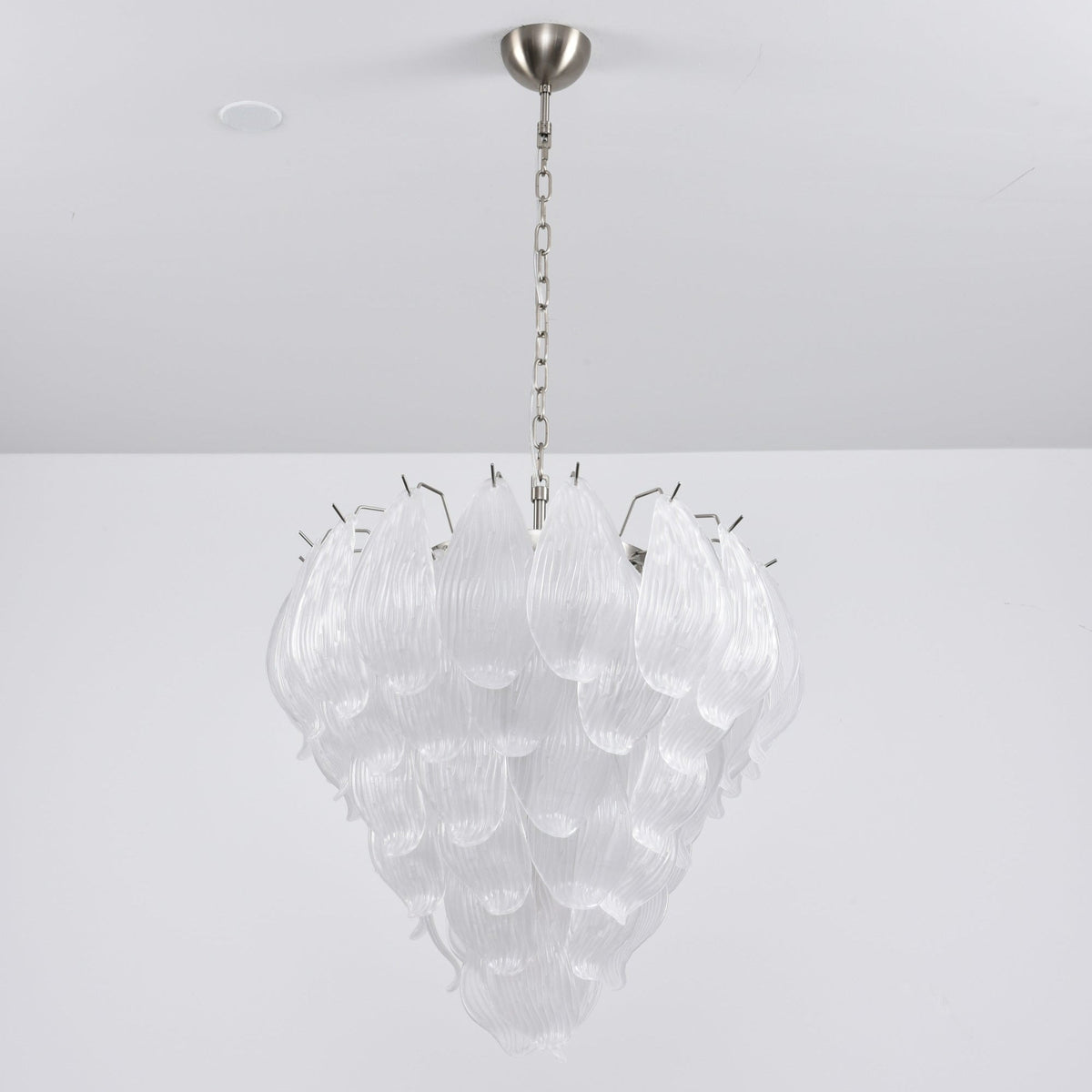 Blown Glass Flower Chandelier — Chandelier | Maison Monashee — view 7