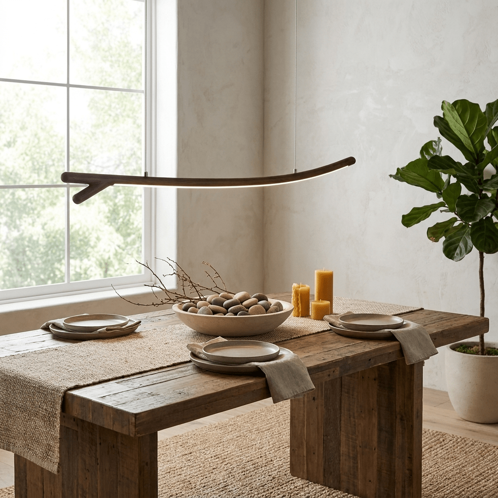 Nordic Linear Pendant Light — Pendant Light | Maison Monashee — view 6