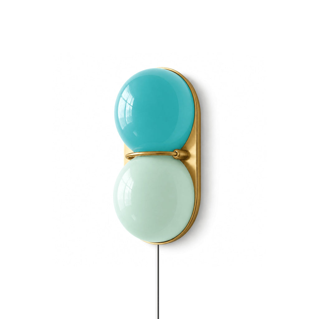 Globe Wall Light Plug-In — Wall Sconce | Maison Monashee — view 11