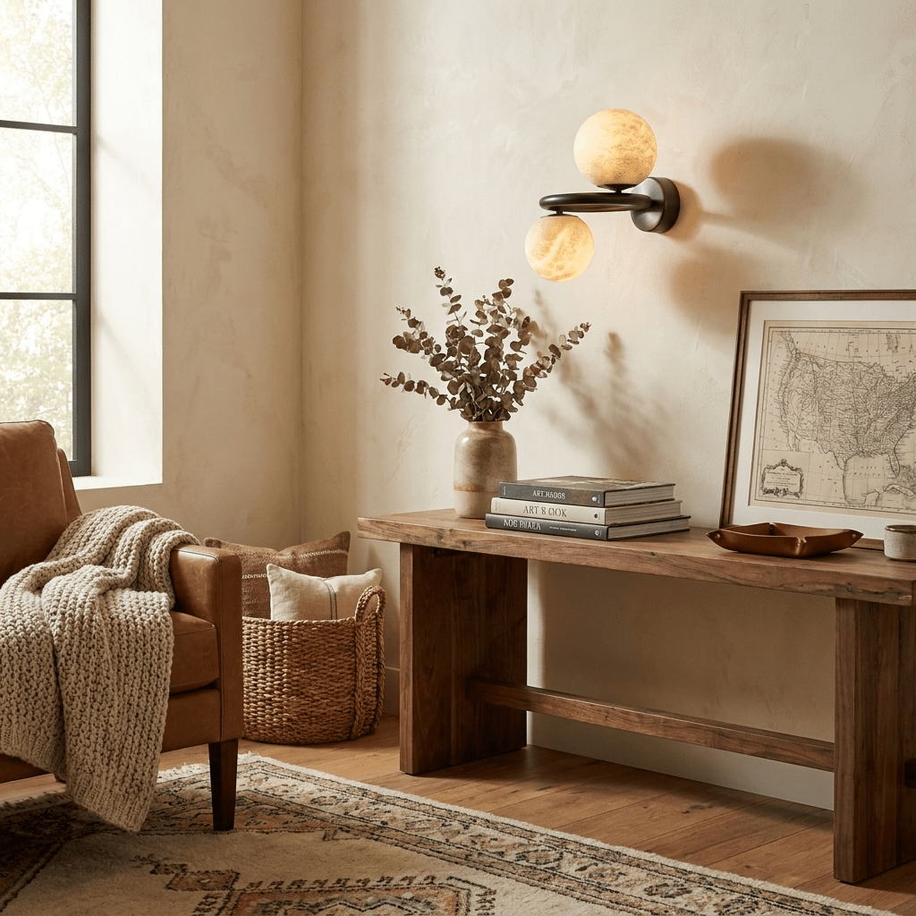 White Wall Sconce Light — Wall Sconce | Maison Monashee — view 5