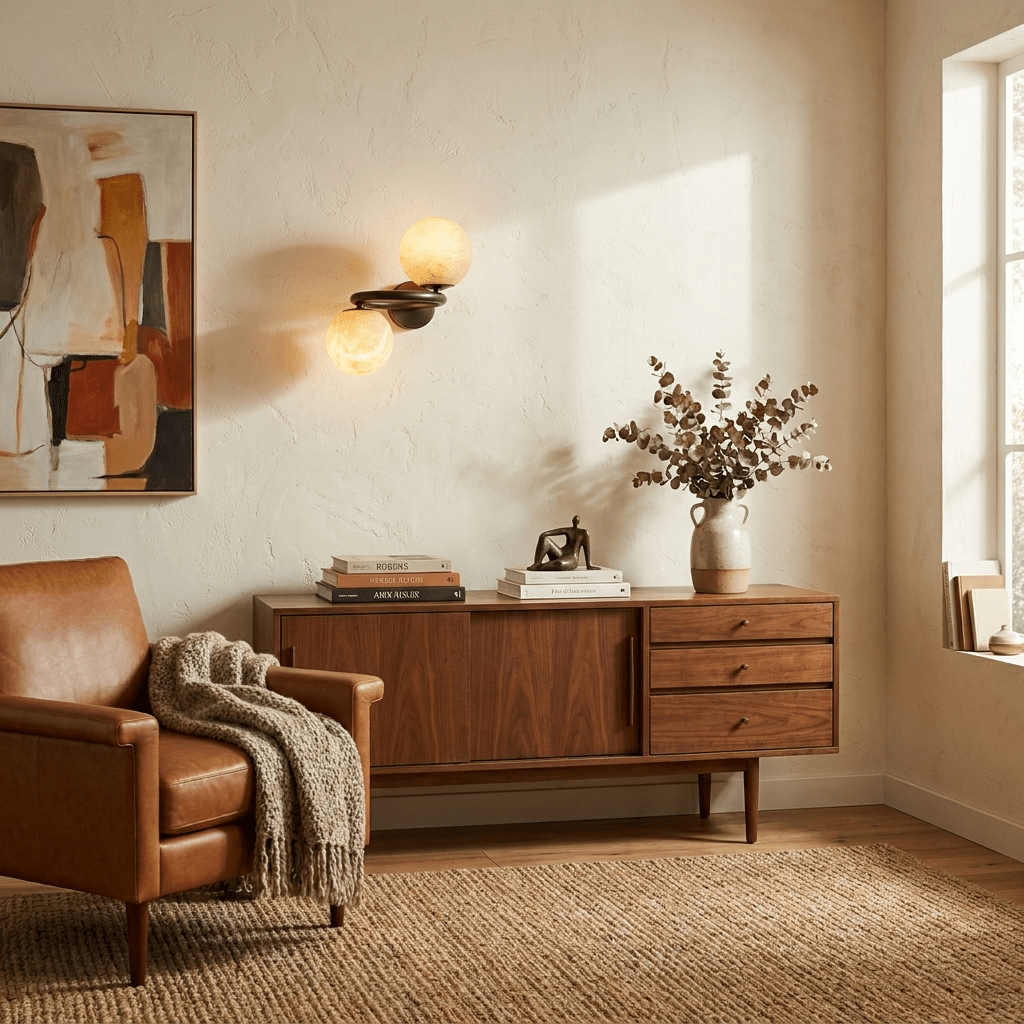White Wall Sconce Light — Wall Sconce | Maison Monashee — view 7