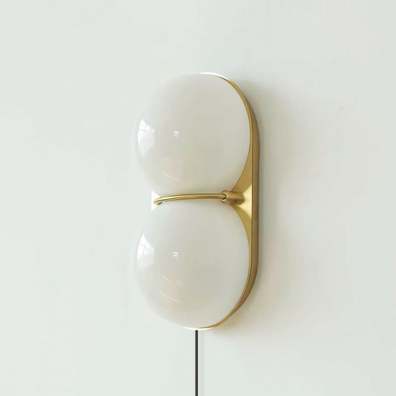 Globe Wall Light Plug-In — Wall Sconce | Maison Monashee — view 6
