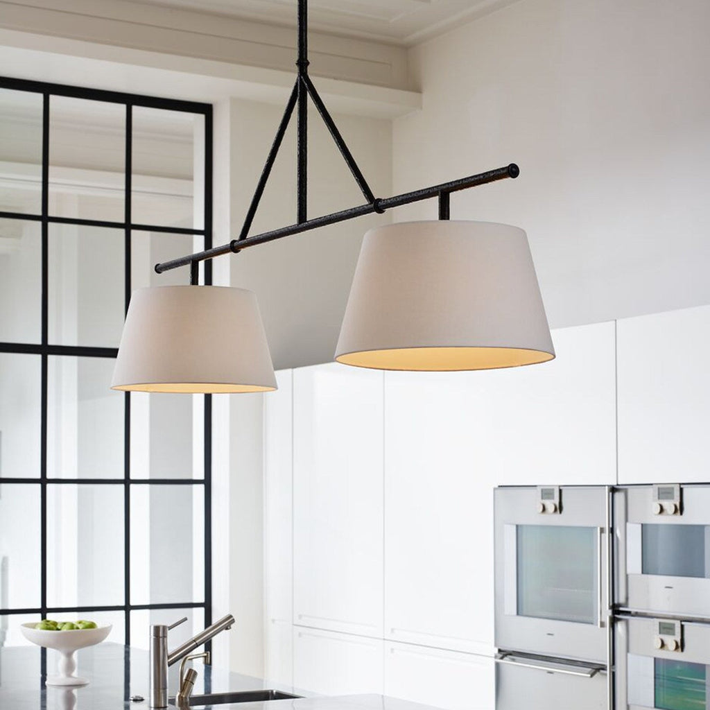 Linear Island Pendant Light — Pendant Light | Maison Monashee — view 8