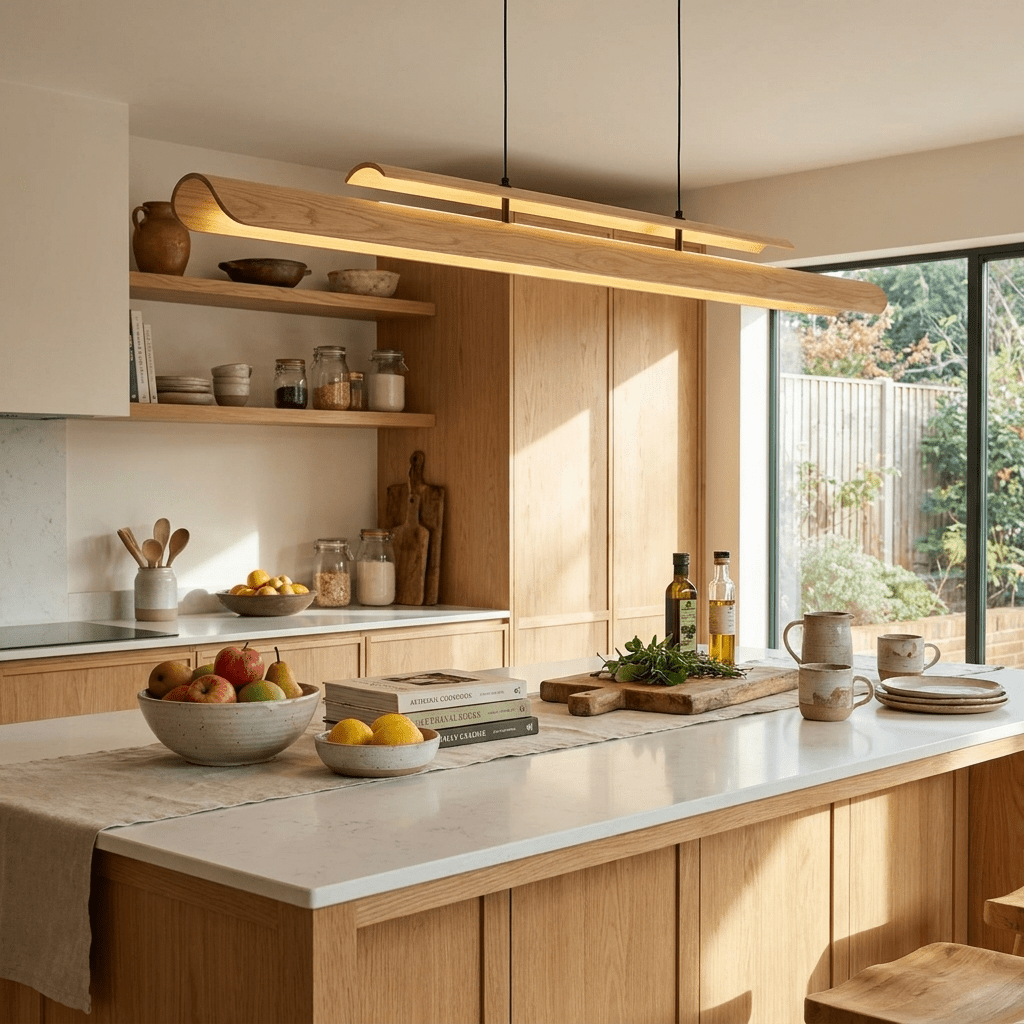 Wood Pendant Lighting — Pendant Light | Maison Monashee — view 2