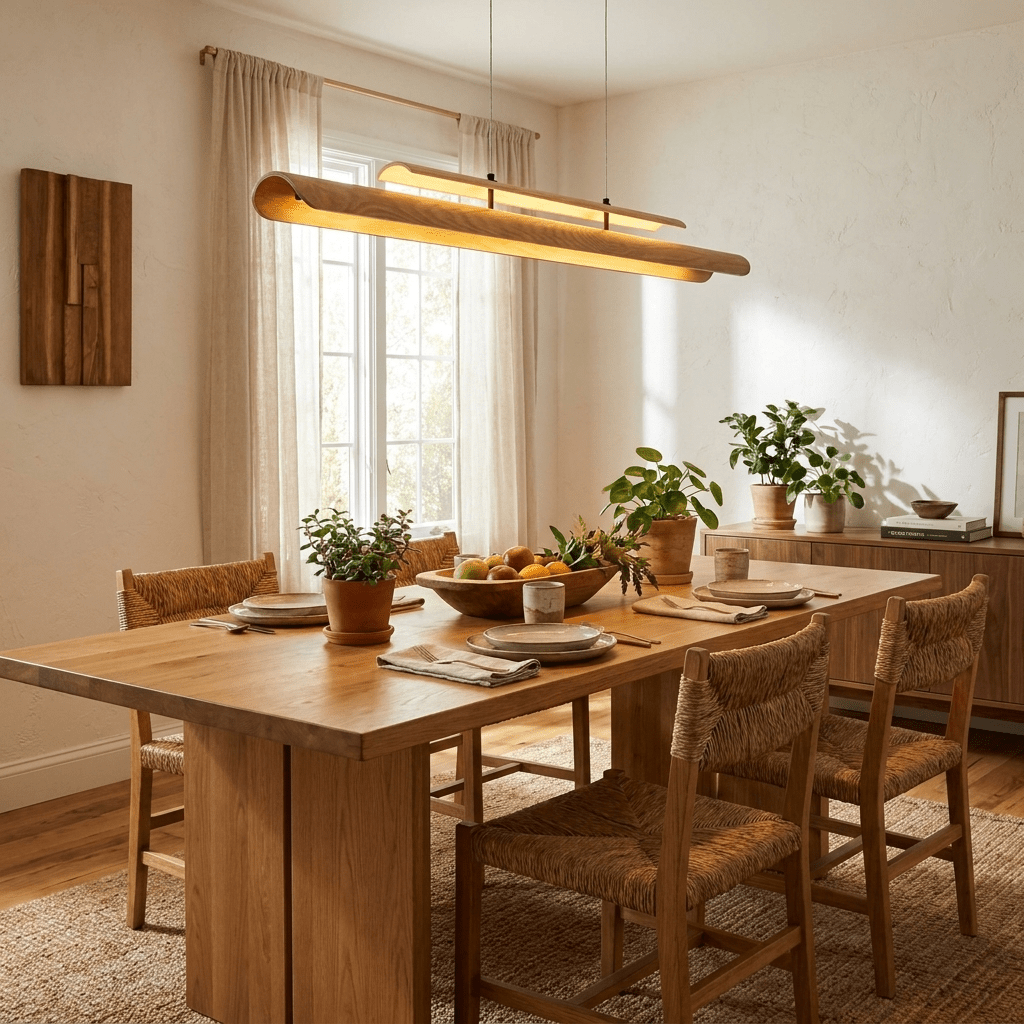 Wood Pendant Lighting — Pendant Light | Maison Monashee — view 4