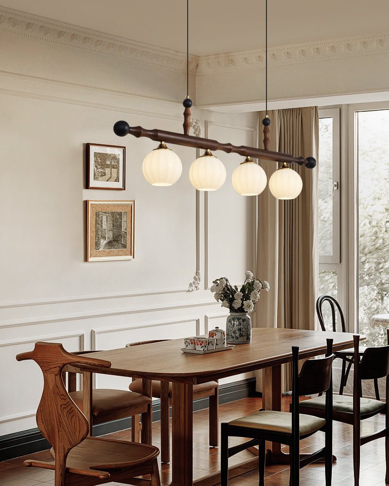 Linear Globe Pendant Light — Pendant Light | Maison Monashee — view 5