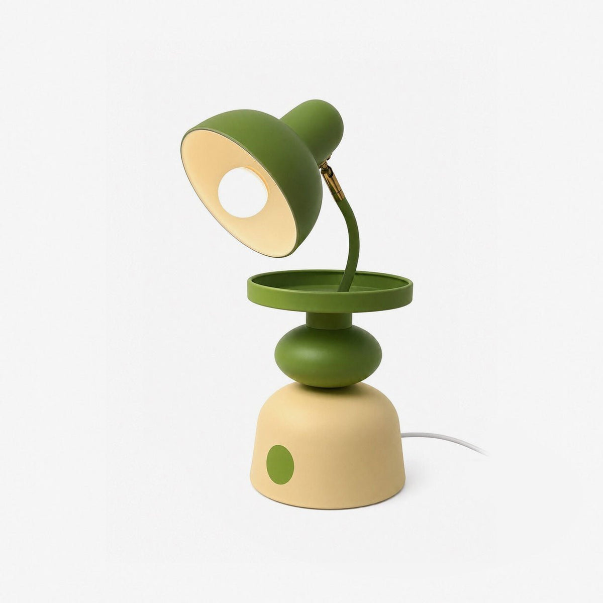 Modern Orange Table Lamp — Table Lamp | Maison Monashee