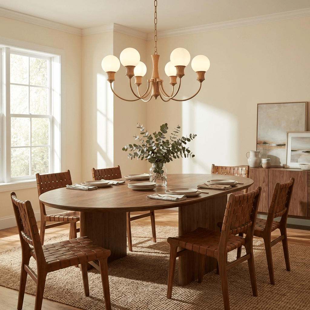 Globe Chandelier — Chandelier | Maison Monashee — view 2