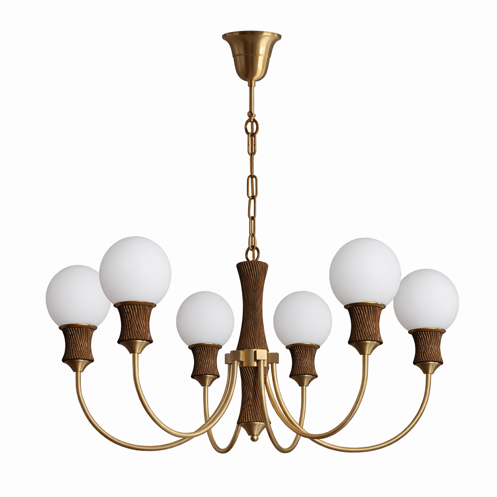 Globe Chandelier — Chandelier | Maison Monashee — view 8