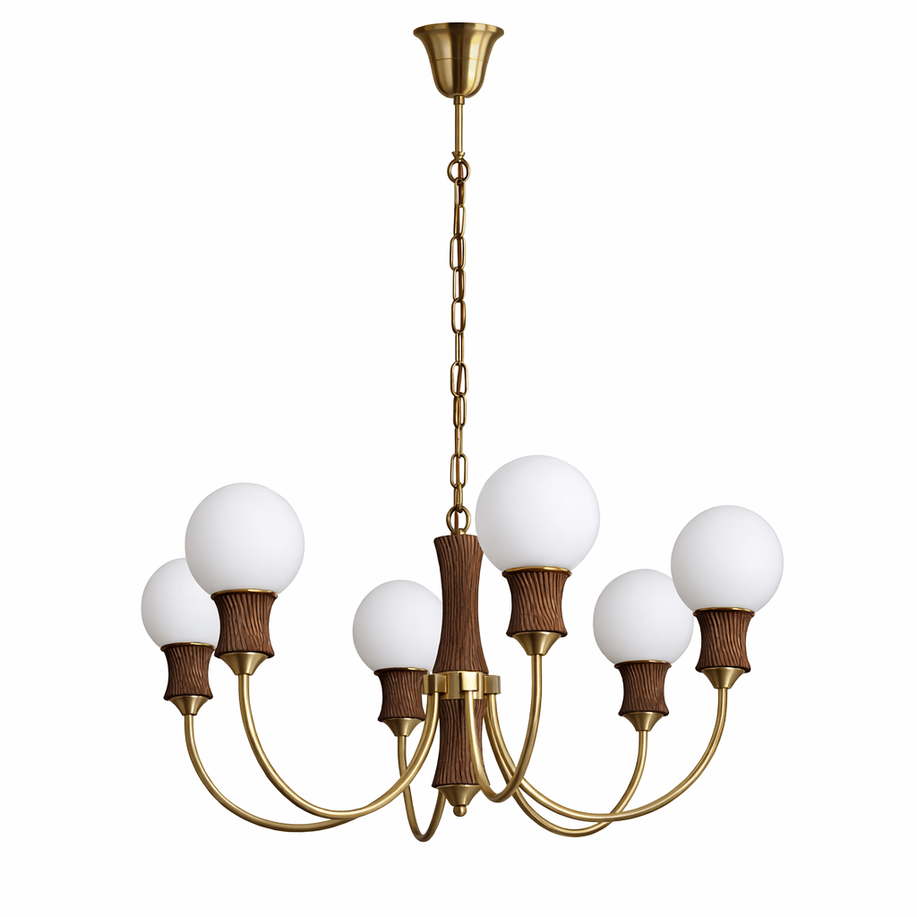 Globe Chandelier — Chandelier | Maison Monashee — view 9