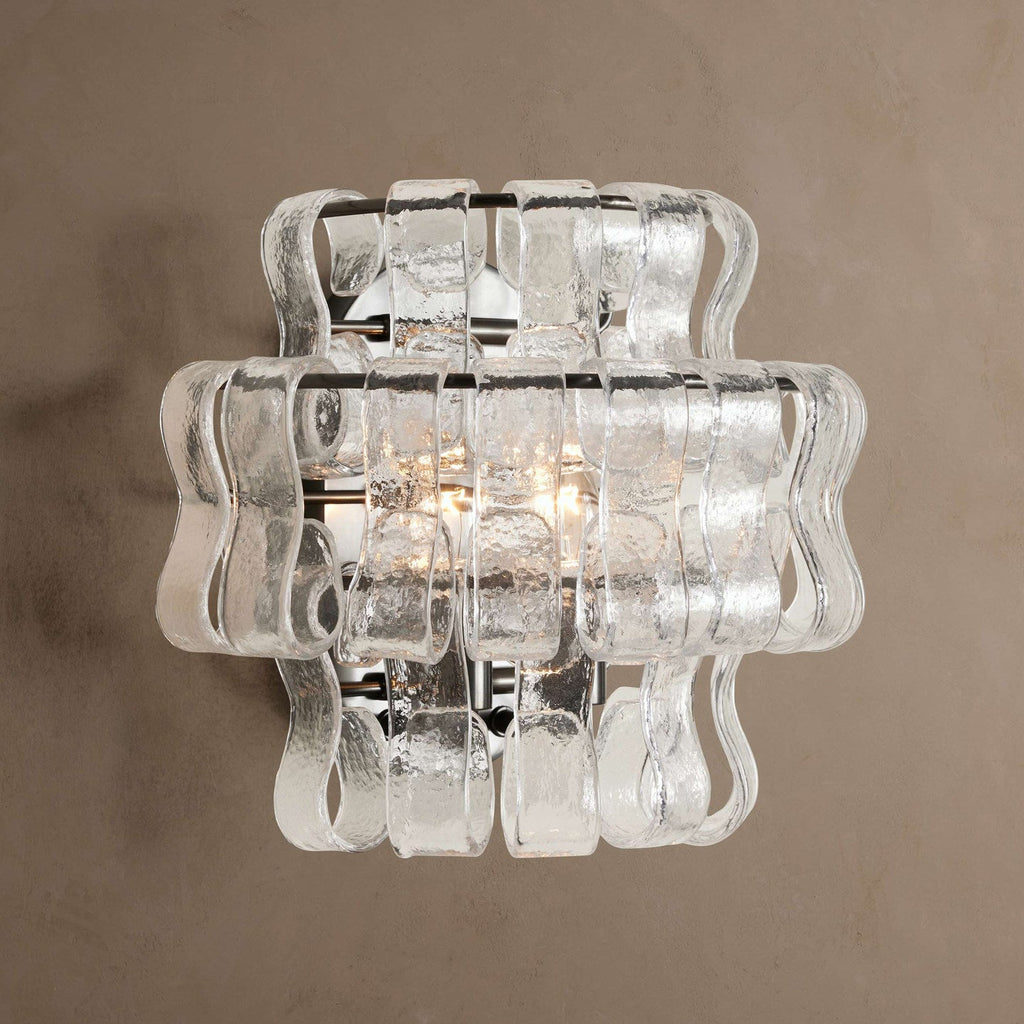 Ripple Glass Sconce — Wall Sconce | Maison Monashee — view 7