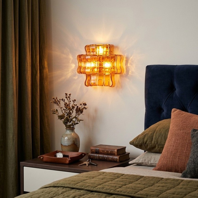 Ripple Glass Sconce — Wall Sconce | Maison Monashee — view 8