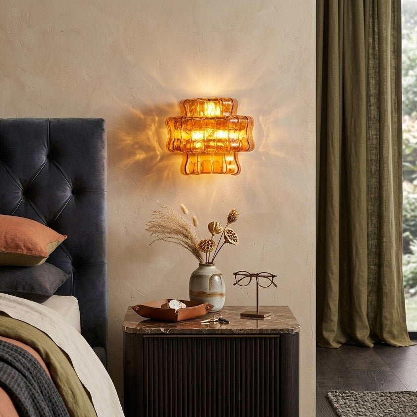 Ripple Glass Sconce — Wall Sconce | Maison Monashee — view 9