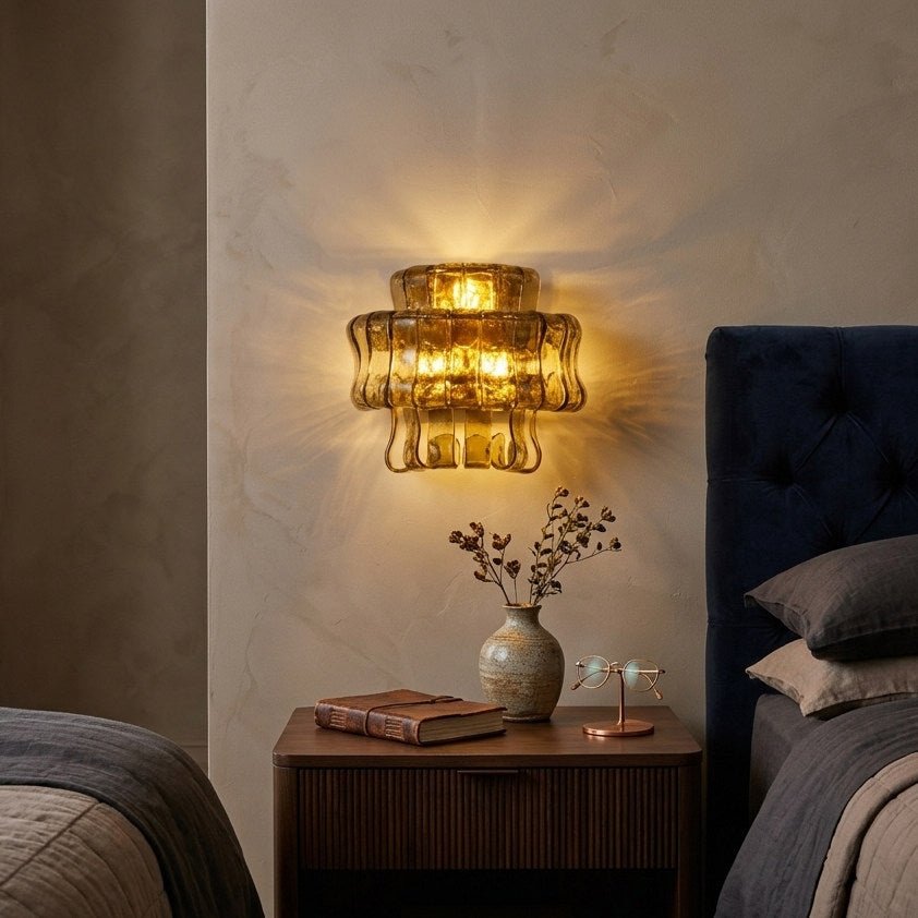 Ripple Glass Sconce — Wall Sconce | Maison Monashee — view 4
