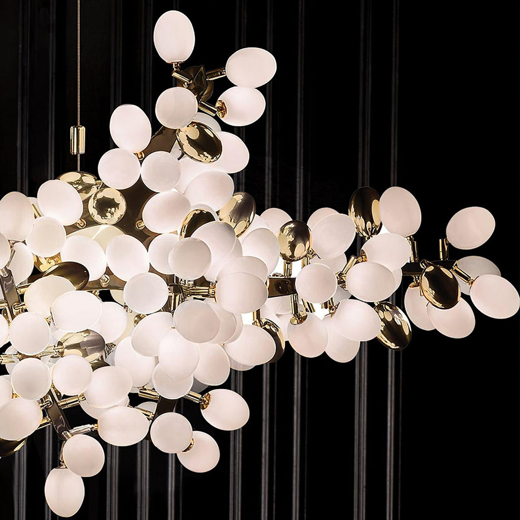 Gold Murano Glass Chandelier — Chandelier | Maison Monashee — view 38