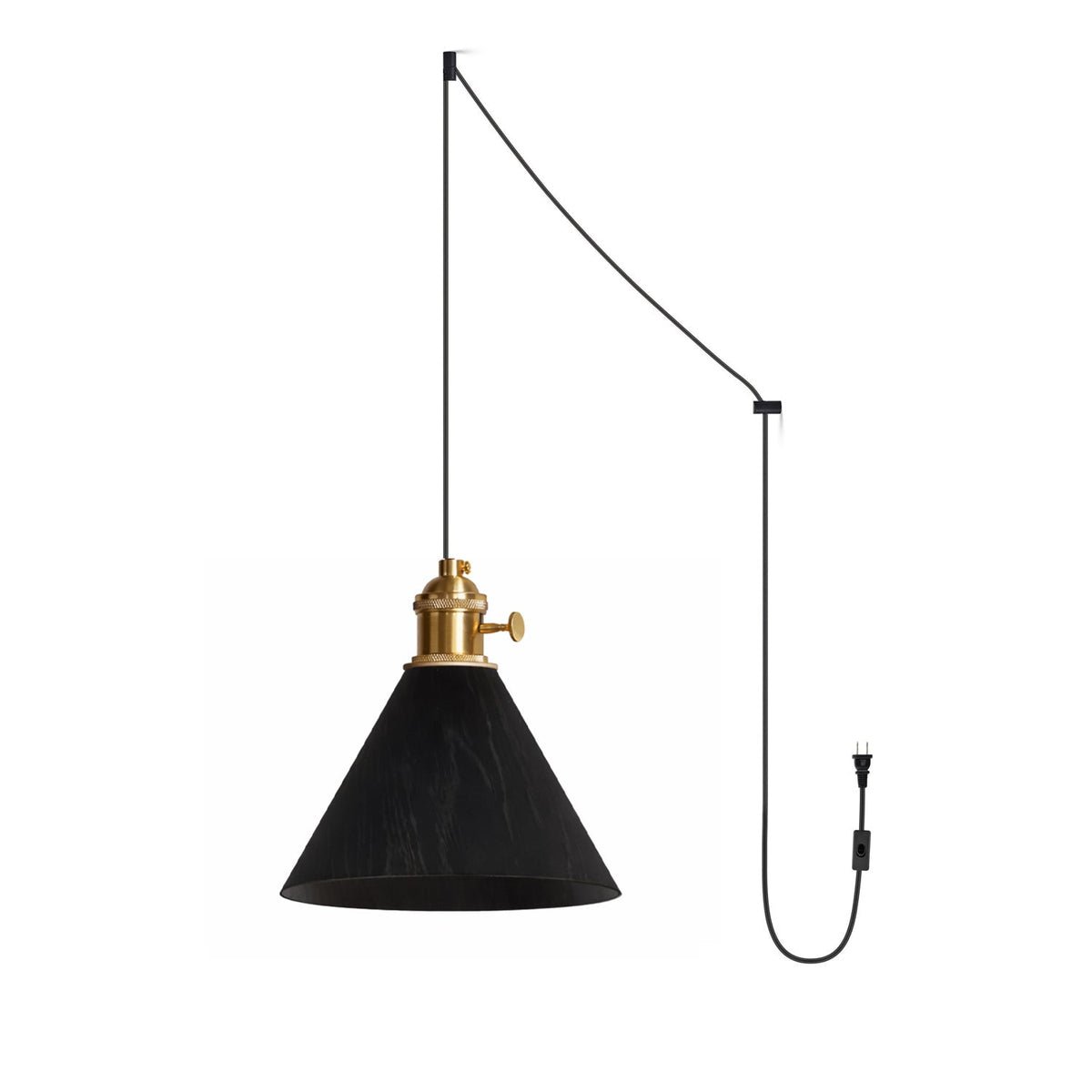 Mini Cone Pendant Light — Pendant Light | Maison Monashee — view 15