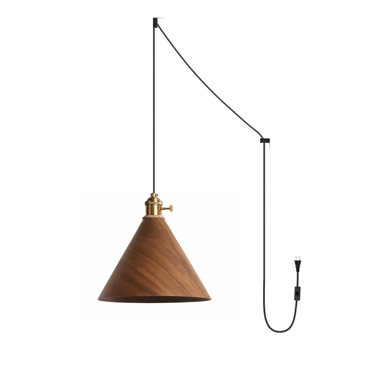 Mini Cone Pendant Light — Pendant Light | Maison Monashee — view 13