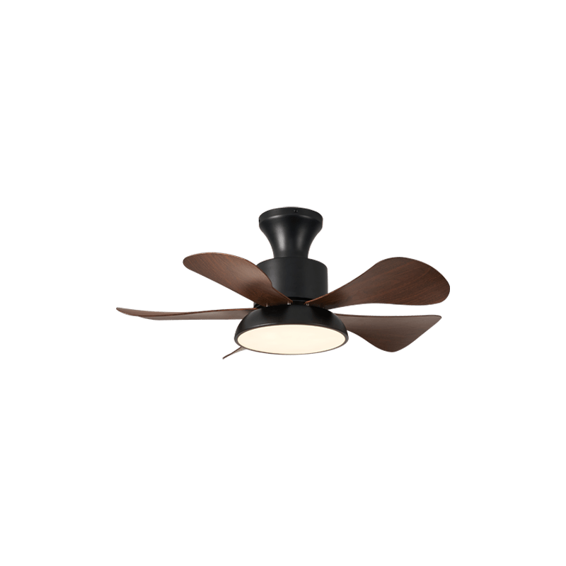 Small Black Ceiling Fan with Light — Ceiling Fan | Maison Monashee — view 6