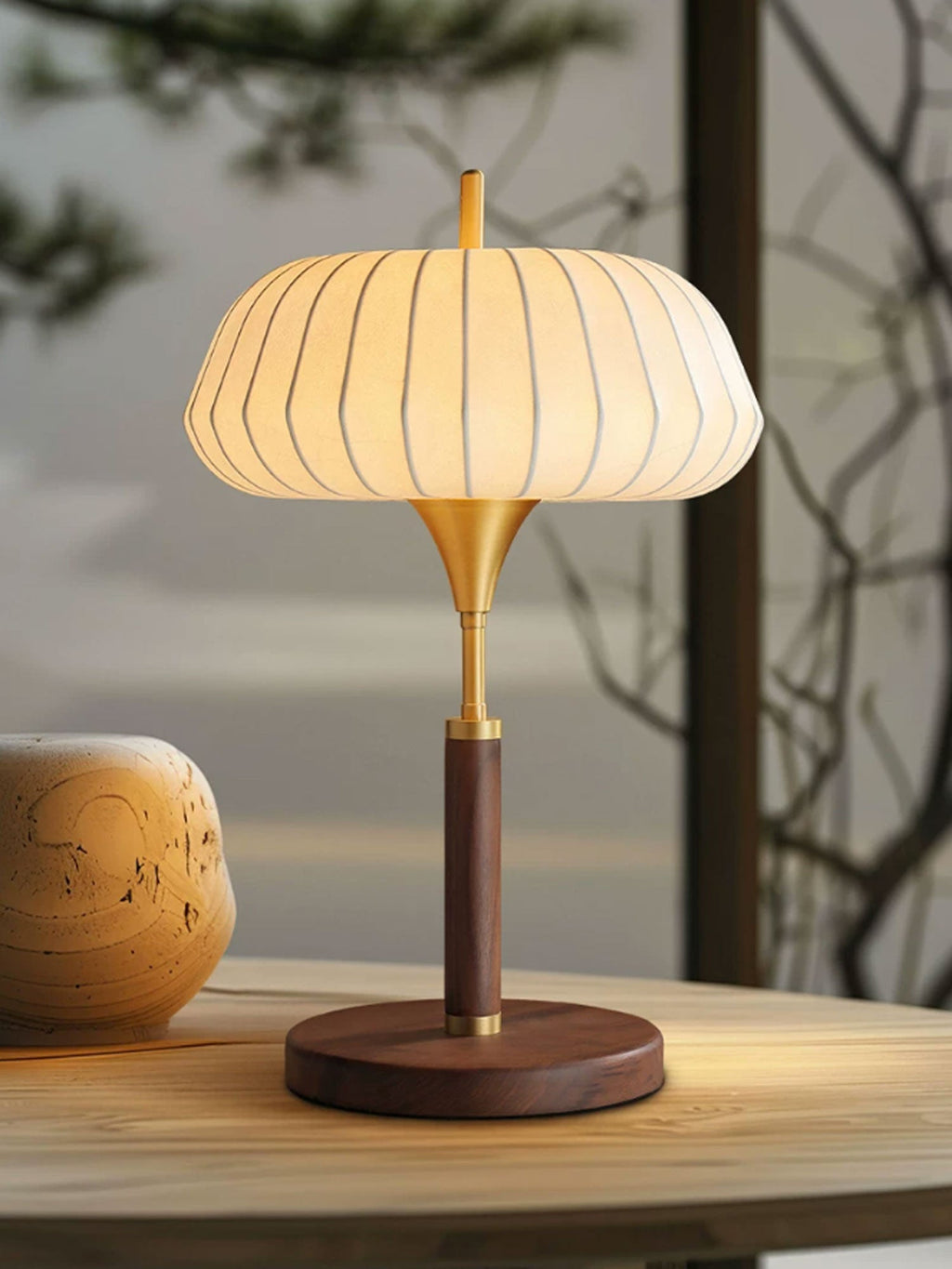 White Gourd Table Lamp — Table Lamp | Maison Monashee — view 3