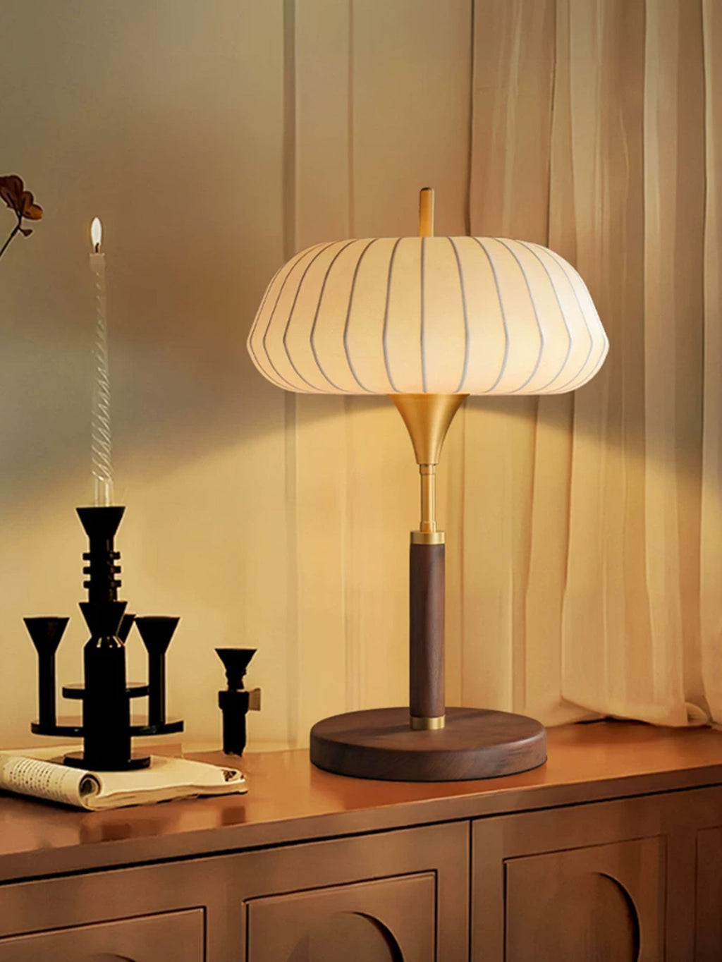 White Gourd Table Lamp — Table Lamp | Maison Monashee — view 10