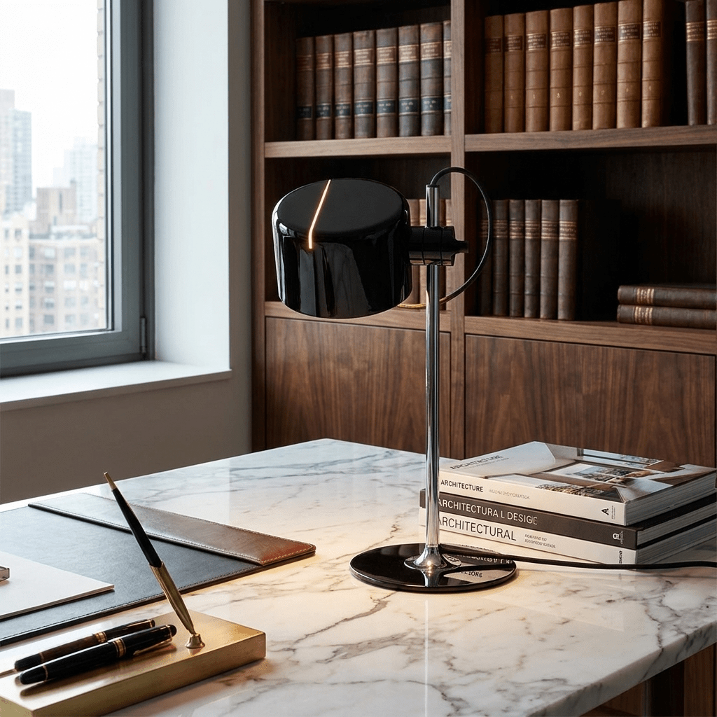 Retro Metal Table Lamp — Table Lamp | Maison Monashee — view 2
