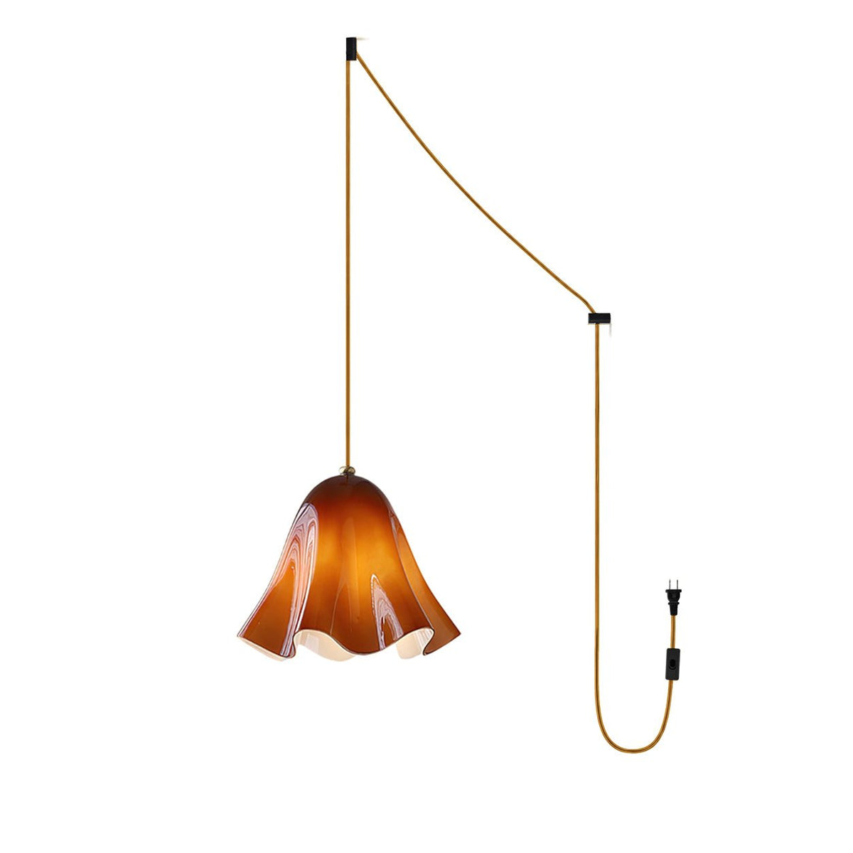 Glass Pendant Light for Dining Room — Pendant Light | Maison Monashee — view 28