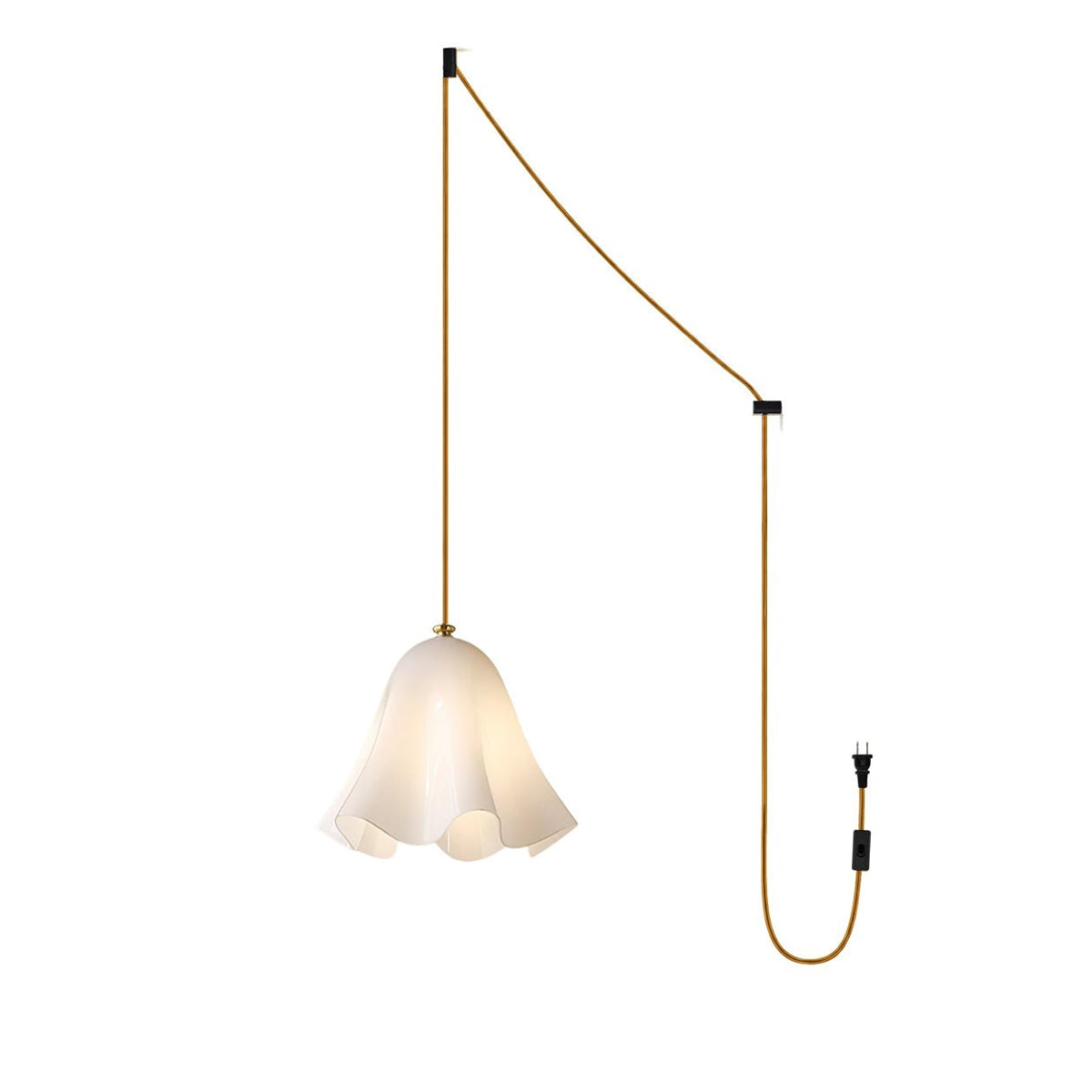 Glass Pendant Light for Dining Room — Pendant Light | Maison Monashee — view 29