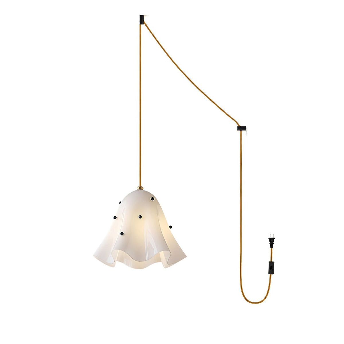 Glass Pendant Light for Dining Room — Pendant Light | Maison Monashee — view 30