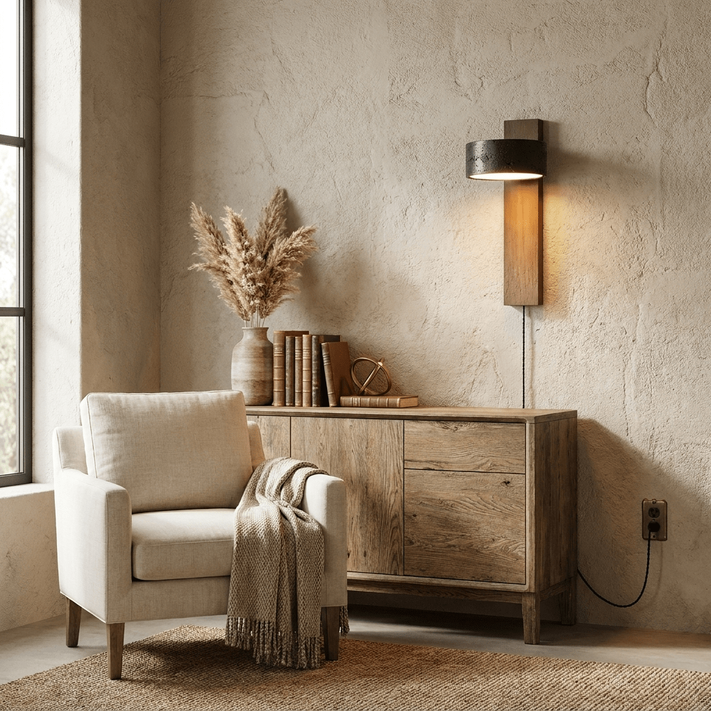 Black Wall Sconce with Switch — Wall Sconce | Maison Monashee — view 3