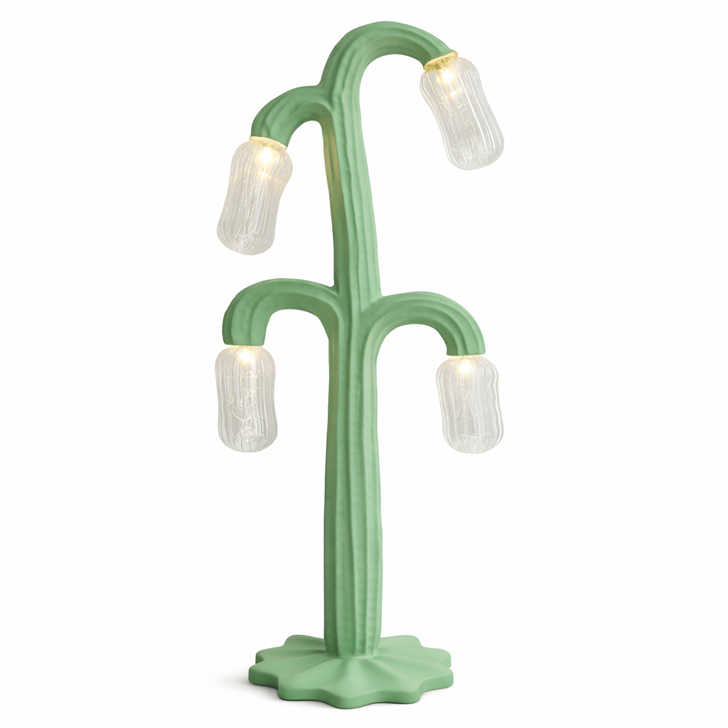 Sculptural Glass Floor Lamp — Floor Lamp | Maison Monashee — view 4