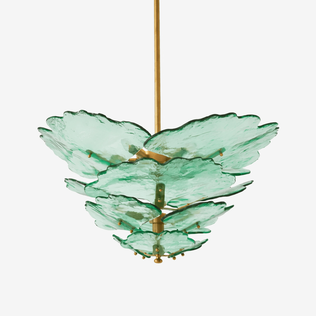 Chandelier with Glass Panels — Chandelier | Maison Monashee